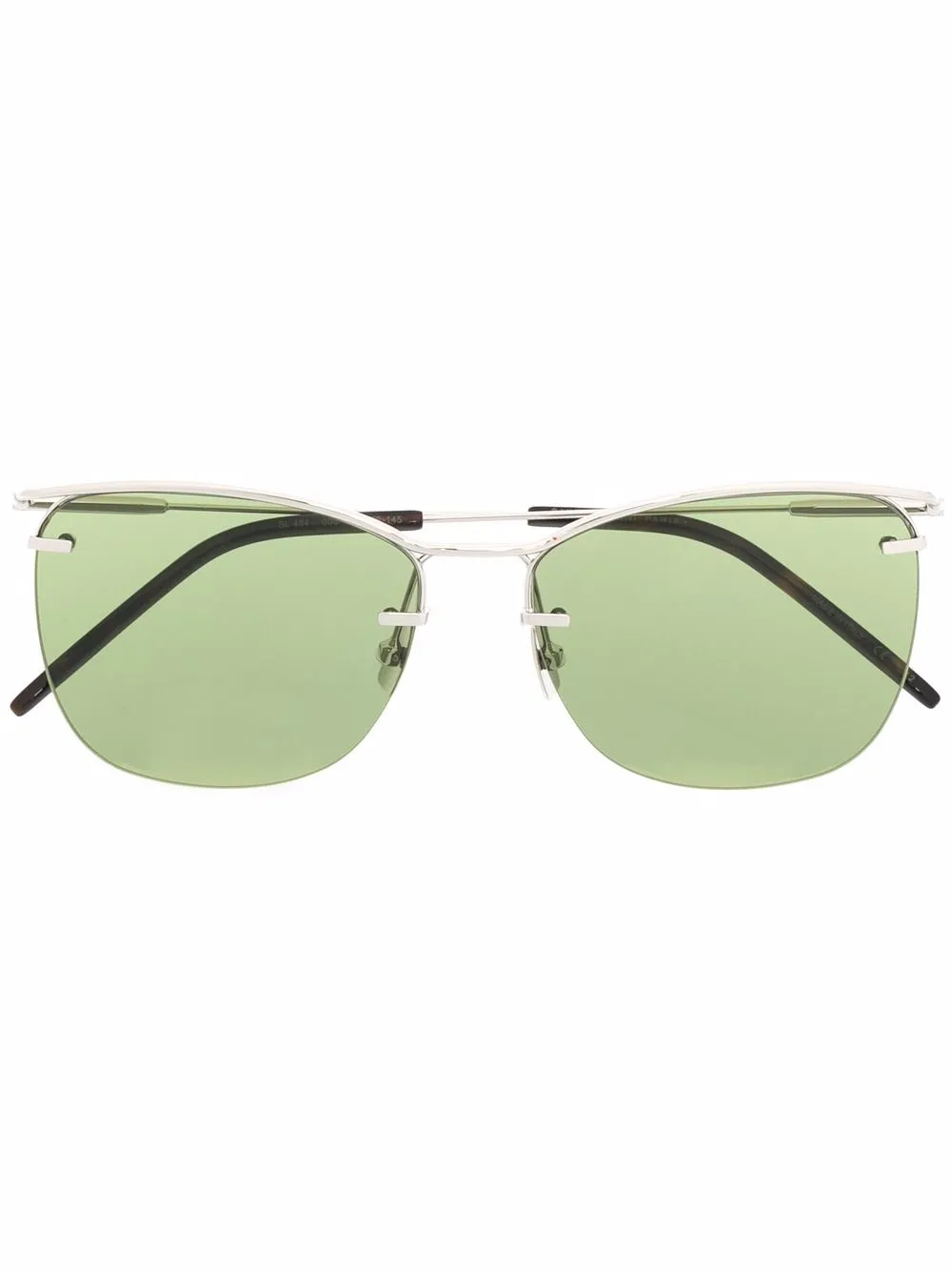 

Saint Laurent Eyewear square tinted sunglasses - Silver