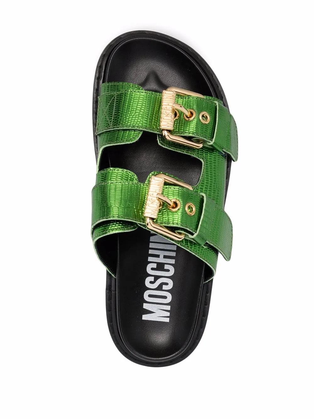 фото Moschino сандалии с пряжками