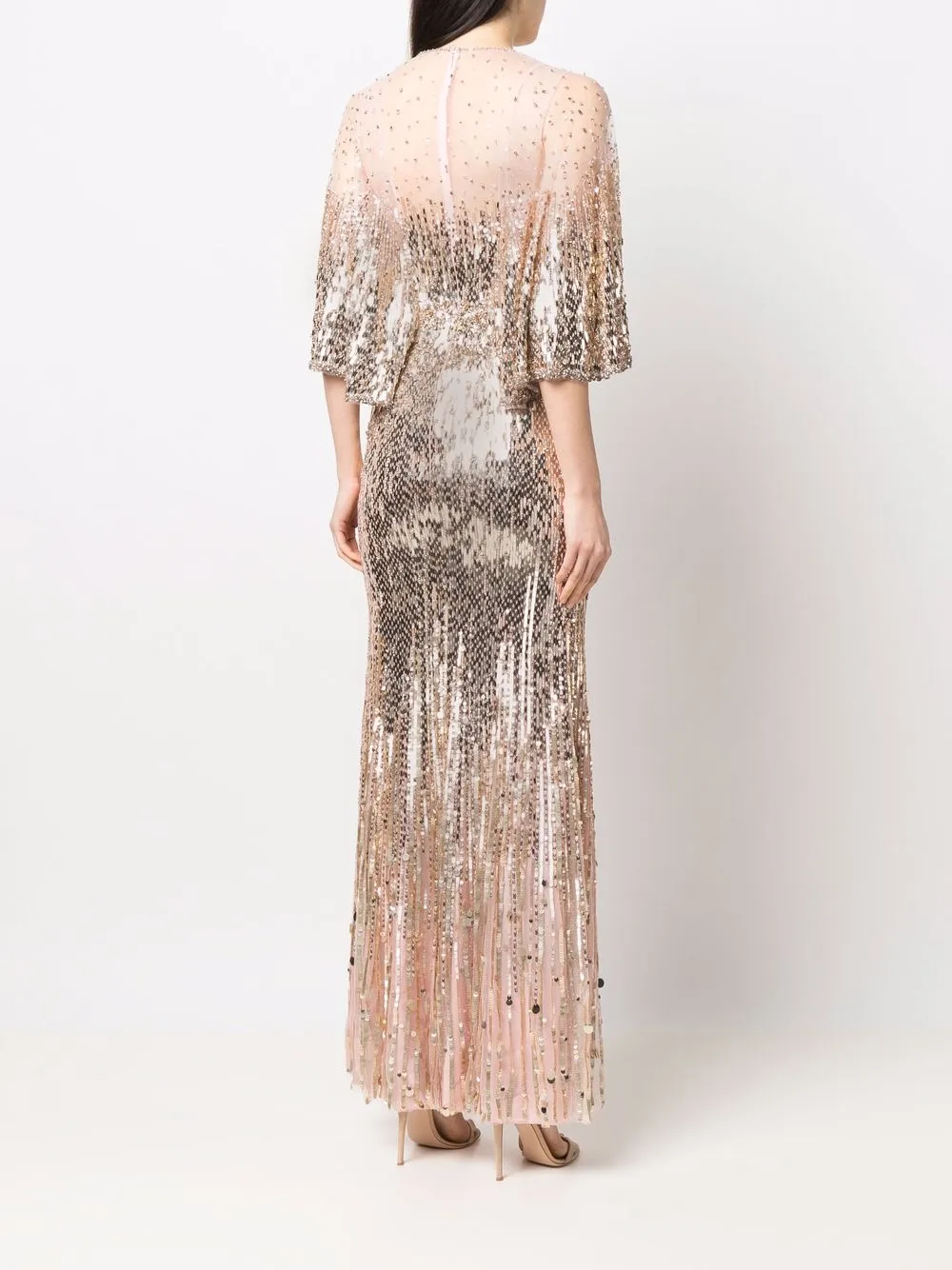 фото Jenny packham вечернее платье с пайетками