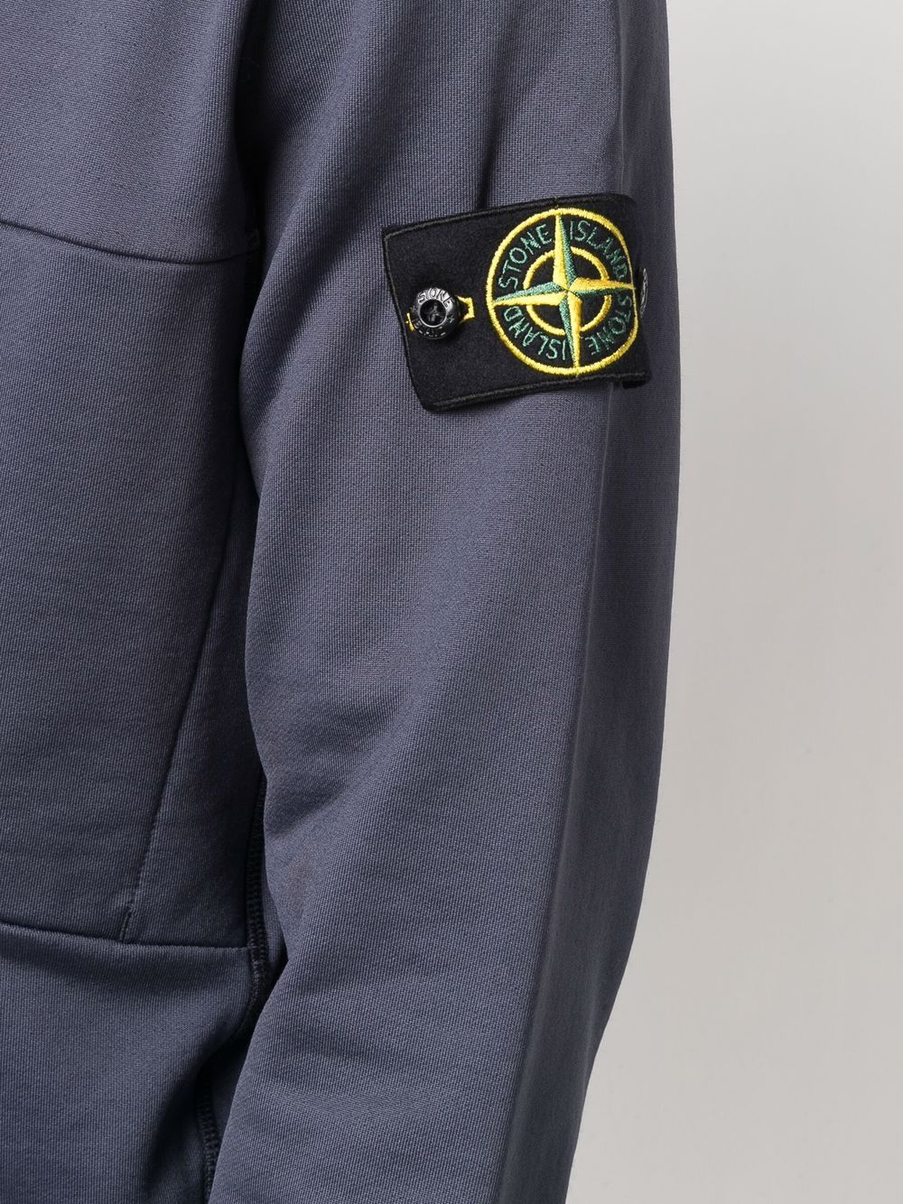 фото Stone island худи на молнии с нашивкой compass