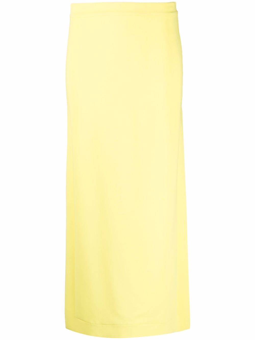 

PUCCI high-waisted slit-detail skirt - Yellow