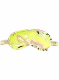PUCCI Africana-print eye mask - Green