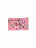 PUCCI Africana-print face mask - Pink