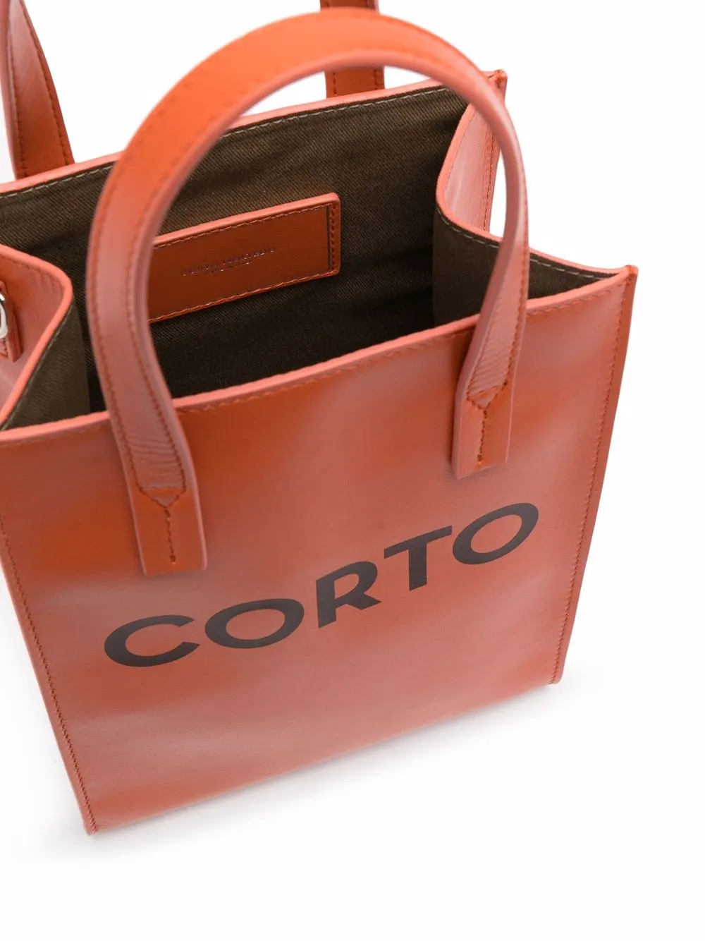 фото Corto moltedo сумка-шопер с логотипом