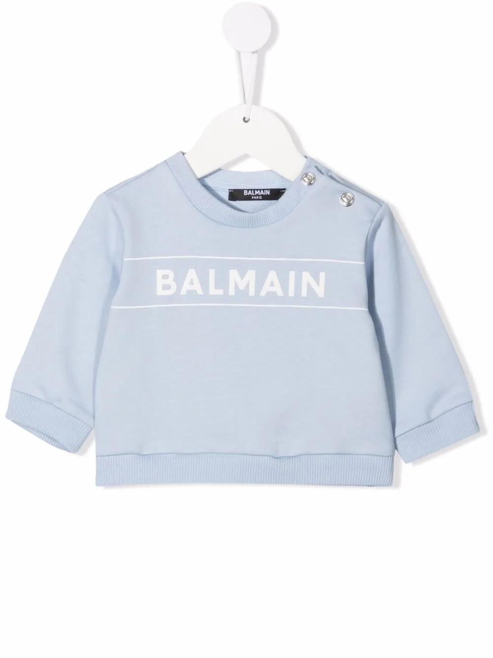 фото Balmain kids толстовка с логотипом