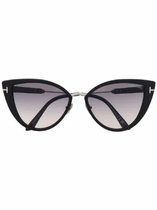 tom ford oversized cat eye sunglasses