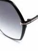 TOM FORD Eyewear oversize gradient sunglasses