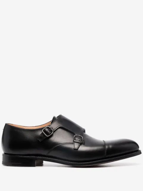 Church's Detroit almond-toe monk shoes