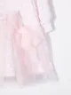 Miss Blumarine embellished-logo dress
