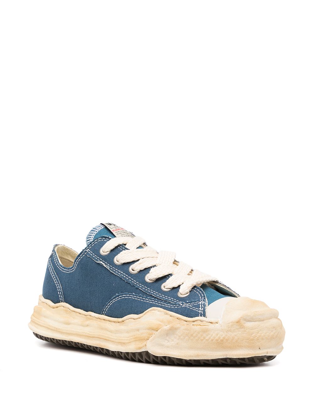 Maison Mihara Yasuhiro rubber-coated lace-up Trainers - Farfetch