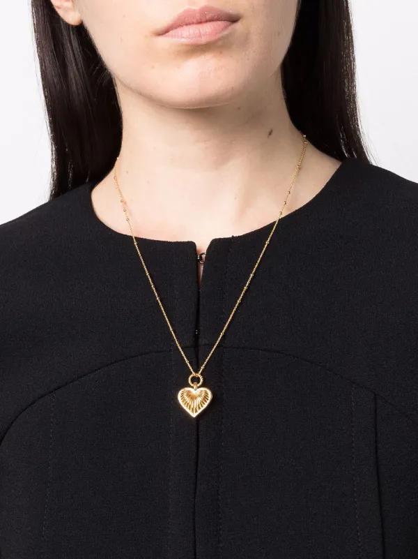 ★決算特価商品★ Missoma JP FARFETCH | ゴールドトーン | ネックレス ハートチャーム アクセサリー