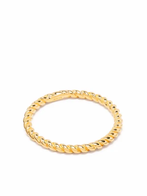 Missoma Flux twisted-band ring