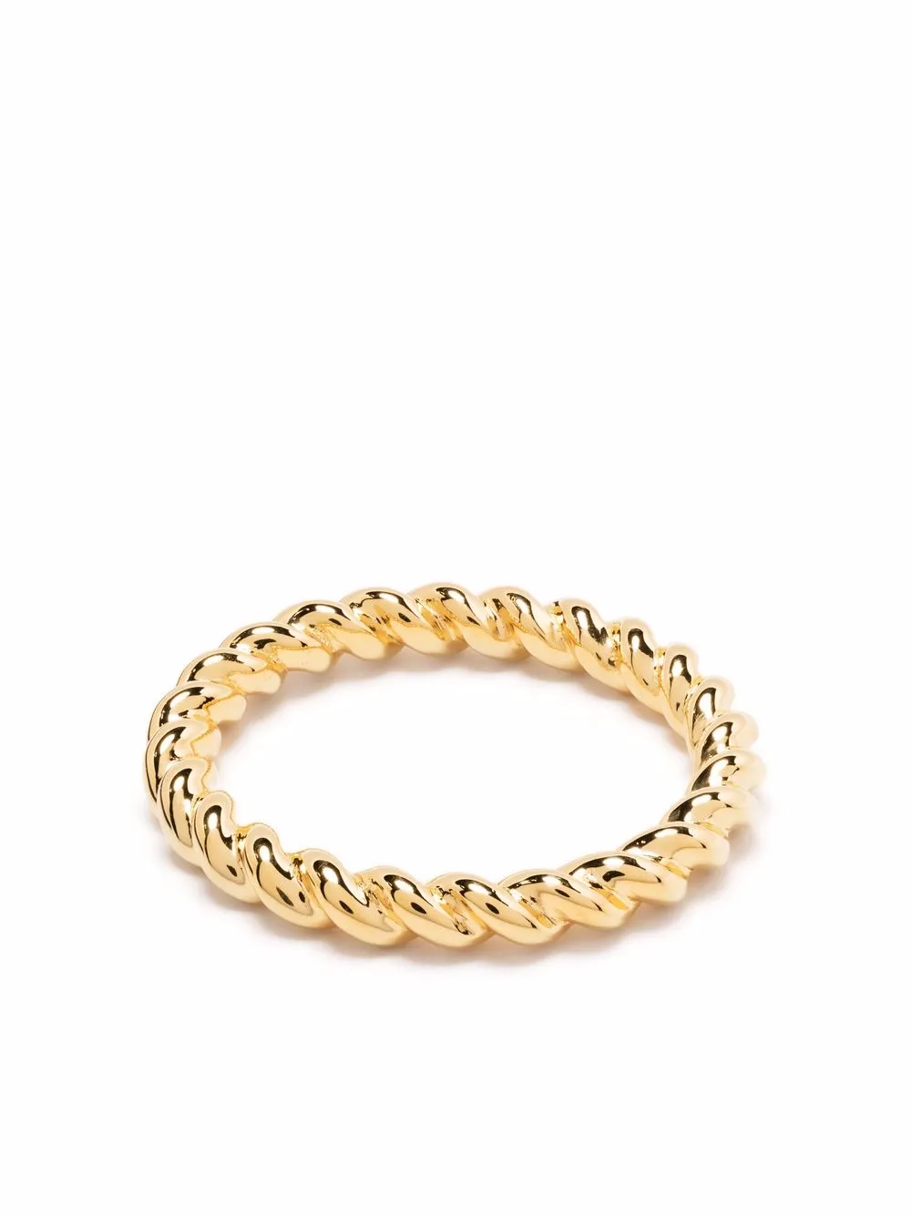 

Missoma anillo Lasso con diseño retorcido - GOLD