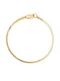 Missoma square snake chain bracelet - Gold