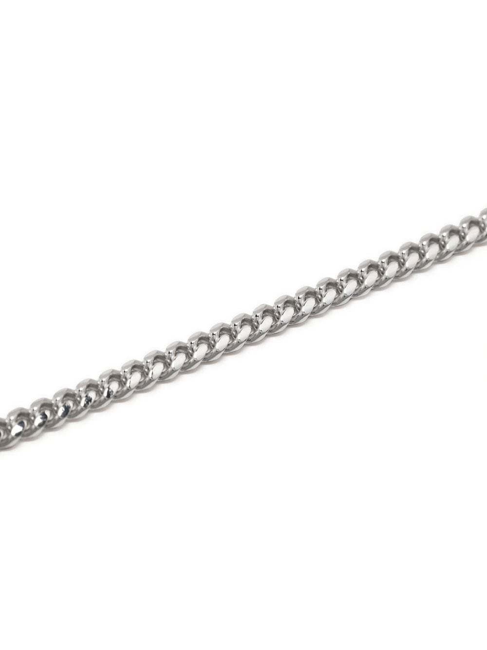 Shop Missoma Round Curb Chain Bracelet In Silber