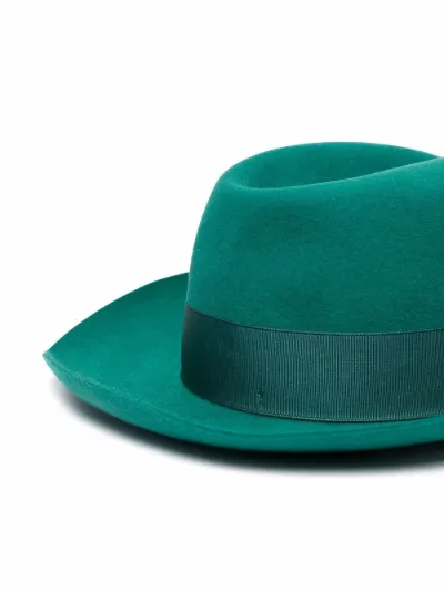 Bow-band fedora hat | Borsalino 