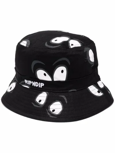 All Eyez graphic-print bucket hat 