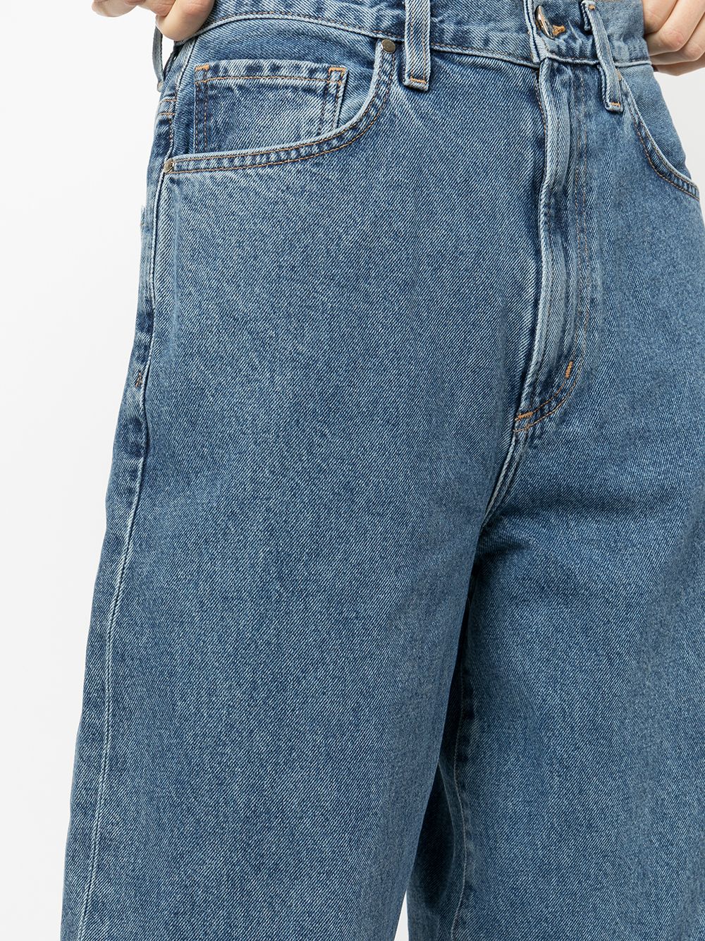 фото Goldsign широкие джинсы с завышенной талией