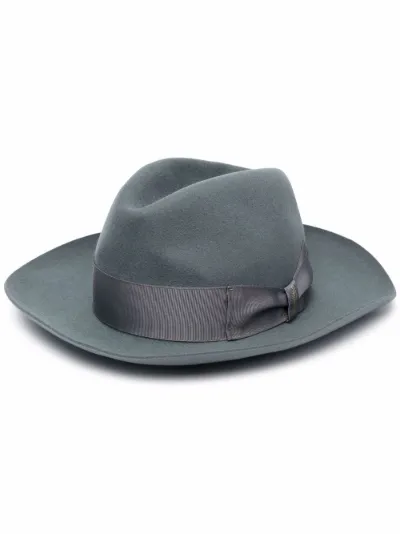 Bow-band fedora hat | Borsalino 
