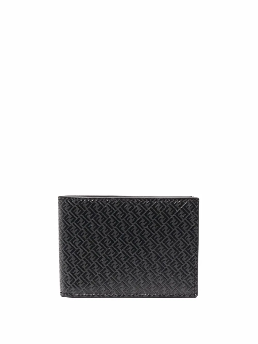 

Fendi cartera con monograma - Negro