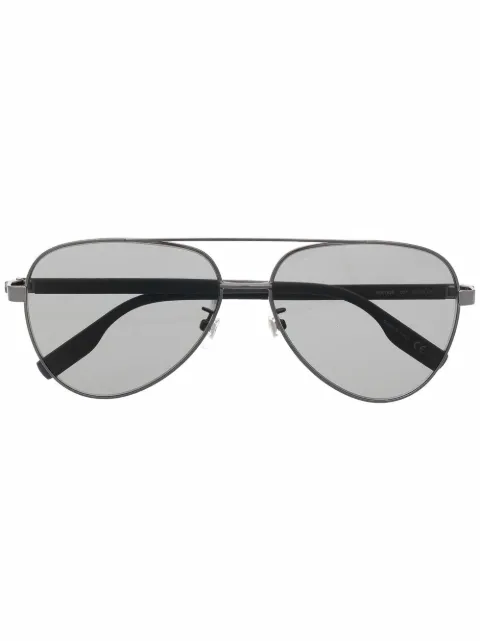 MONT BLANC EYEWEAR tinted aviator sunglasses