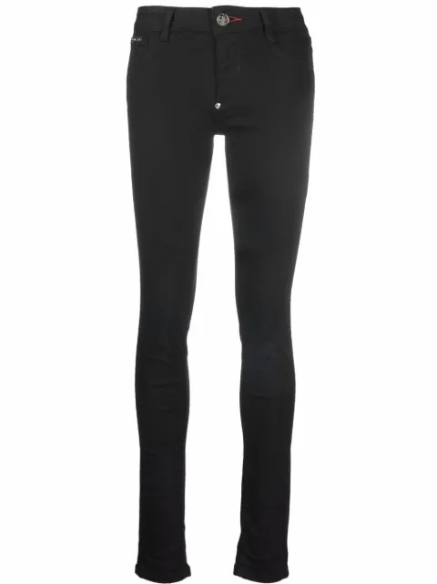 Philipp Plein ハイライズ スキニージーンズ 