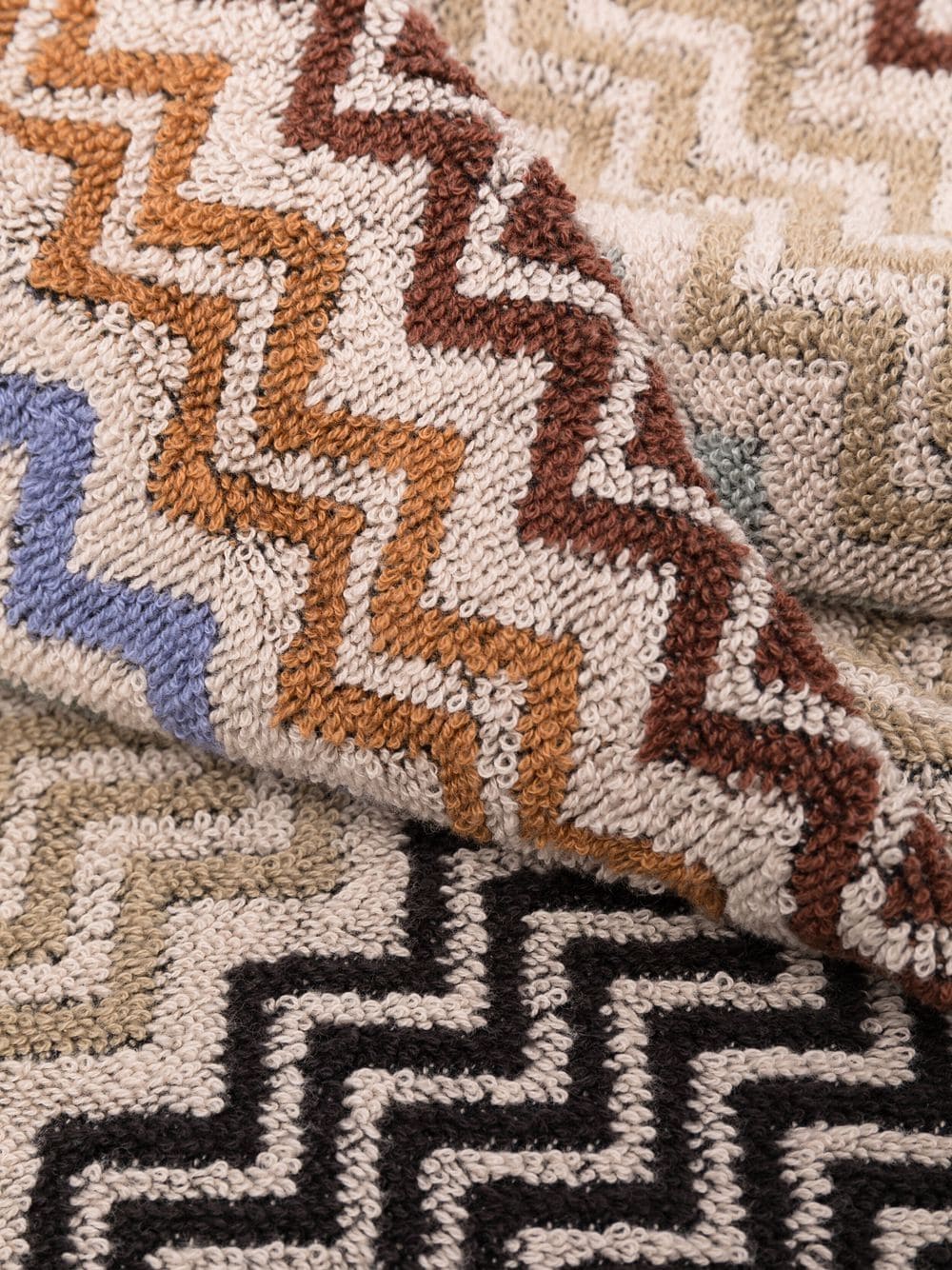 фото Missoni home полотенце с узором зигзаг