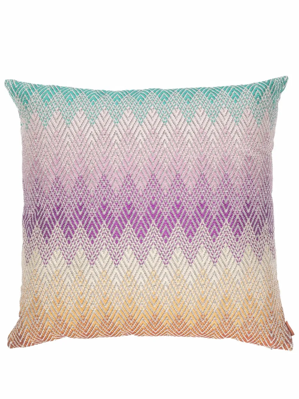 

Missoni Home cojín con motivo en zigzag - Rosado