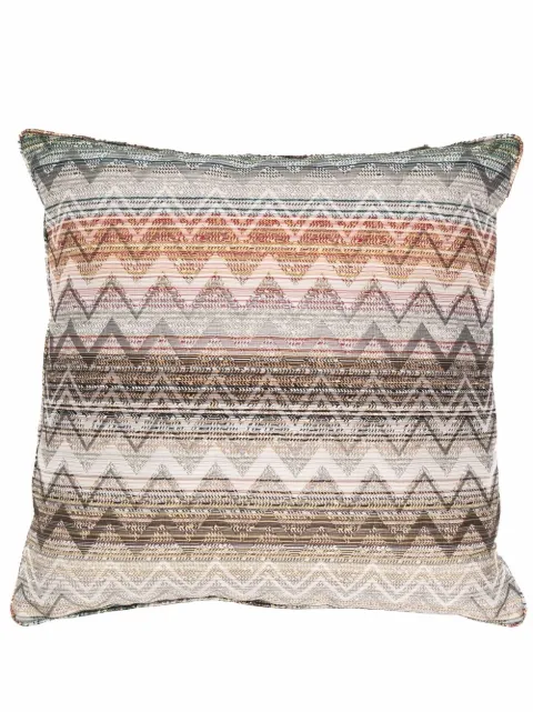 Missoni Home zigzag pattern cushion