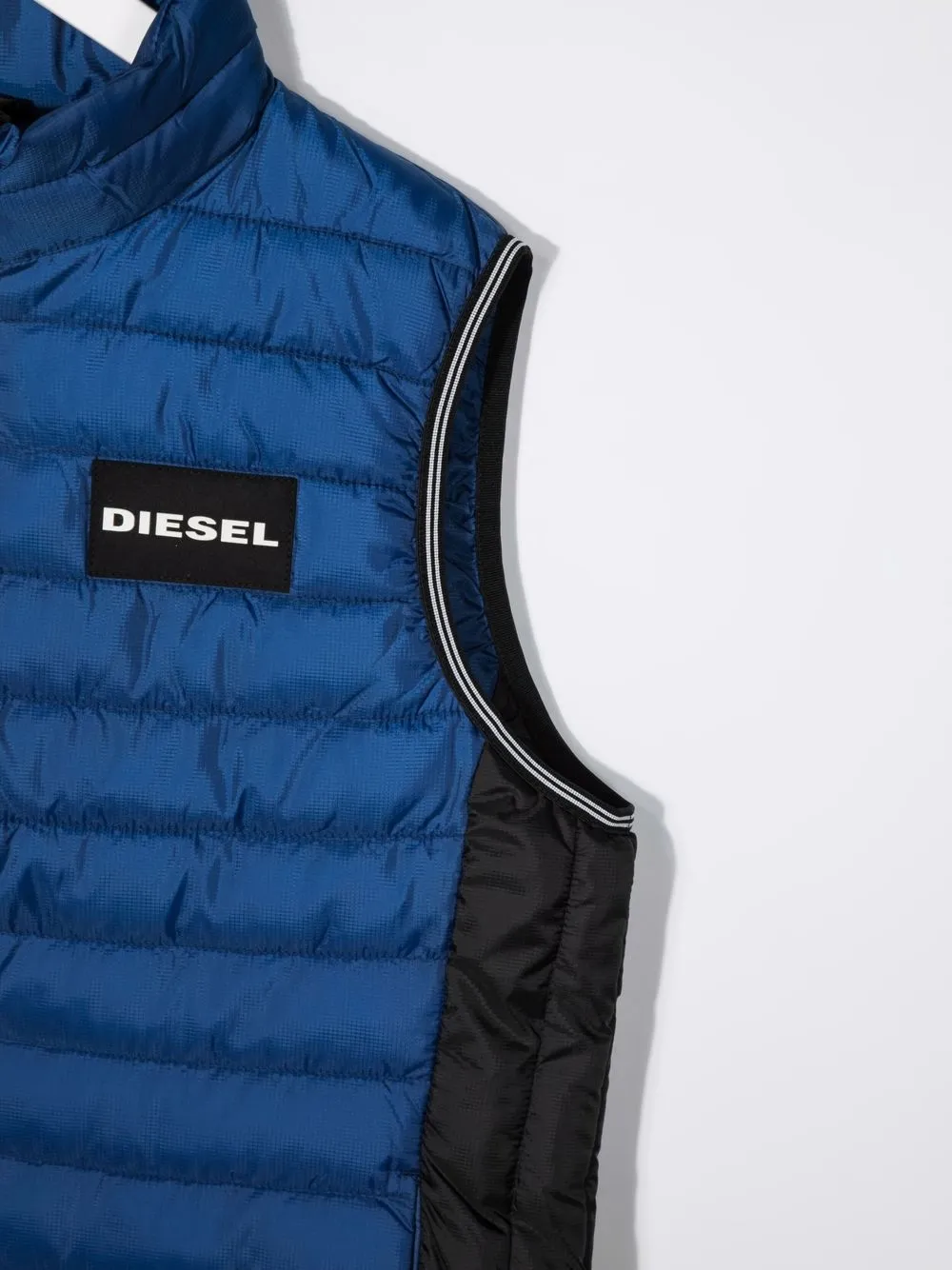 фото Diesel kids жилет с нашивкой-логотипом