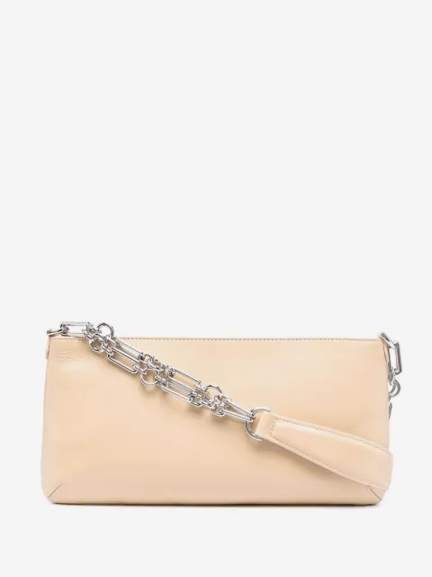BY FAR Bolsa de ombro Holly de couro