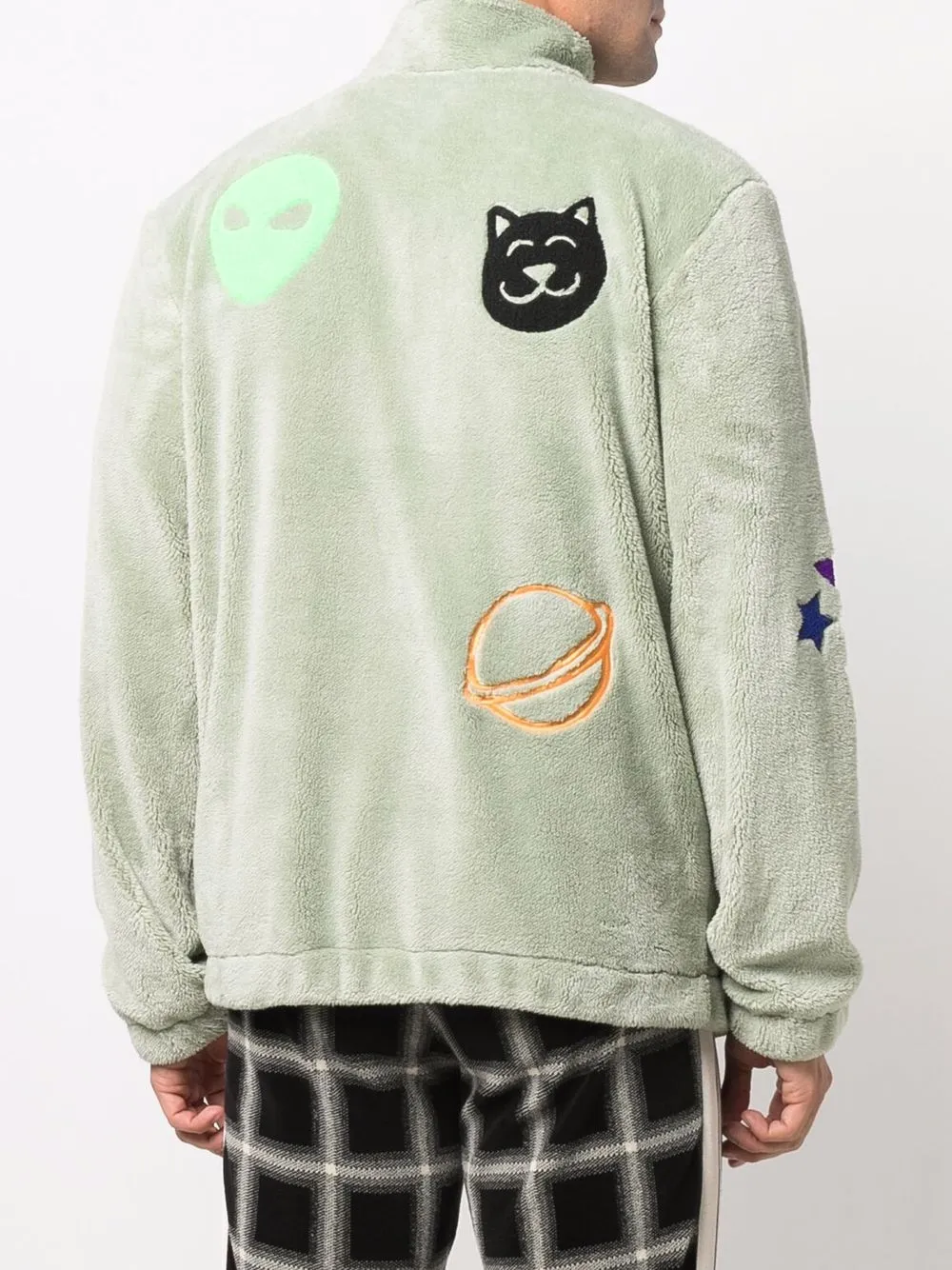 фото Ripndip флисовая куртка с нашивками