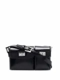 BY FAR Baby Billy shoulder bag - Black