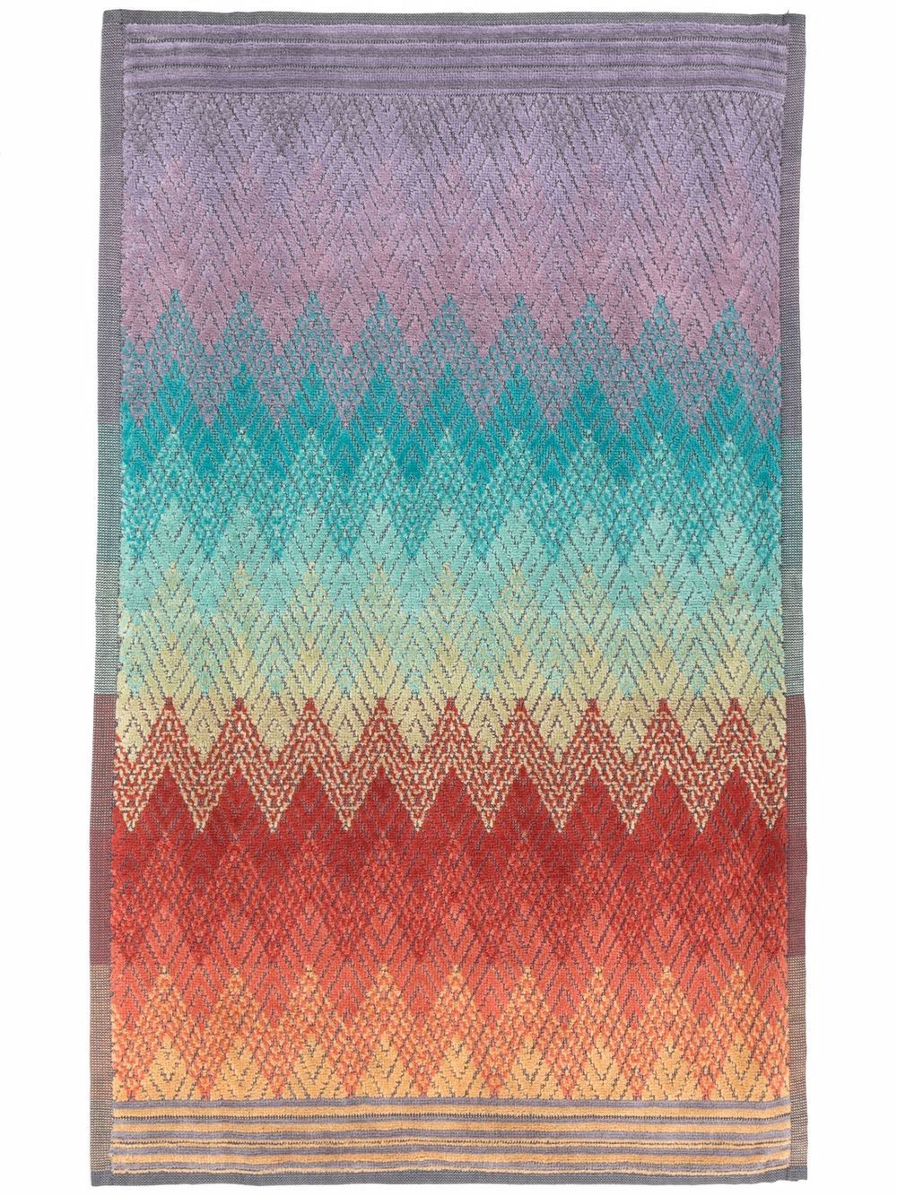 фото Missoni home набор из двух полотенец с узором зигзаг