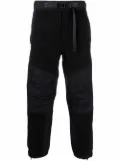 Alexander Wang logo-waistband panelled track pants - Black