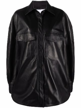 attico leather jacket