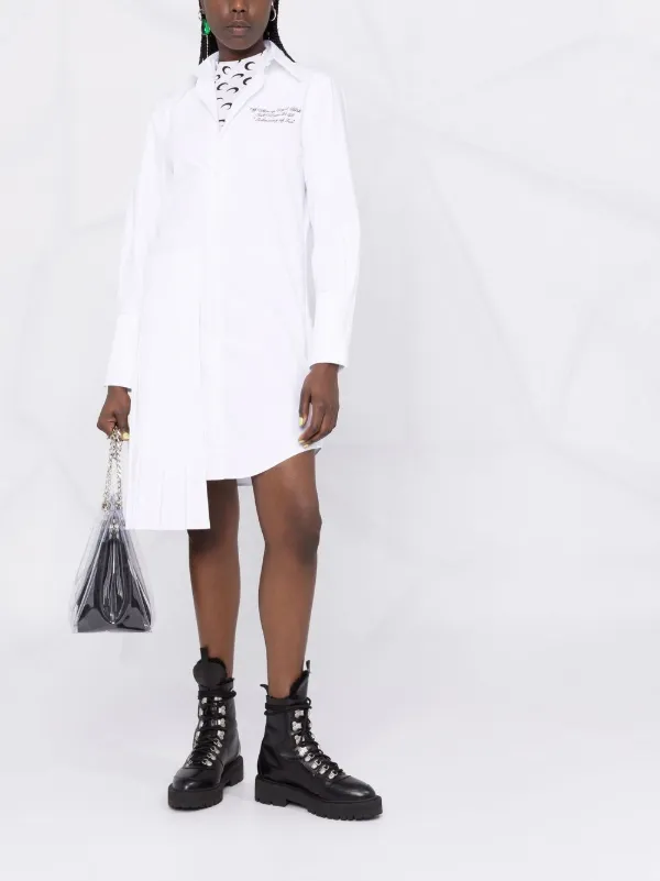Off-White Popeline アシンメトリー シャツドレス 通販 - FARFETCH Off-White Popeline アシンメトリー シャツドレス 通販 - FARFETCH