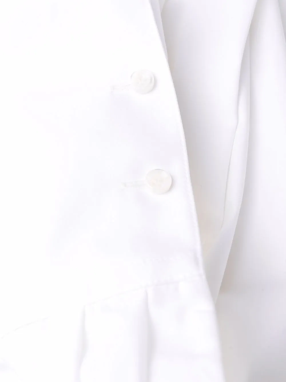 Off-White Popeline asymmetric shirt dress | Image 8