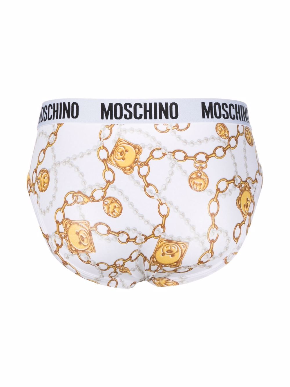 фото Moschino трусы-брифы с логотипом