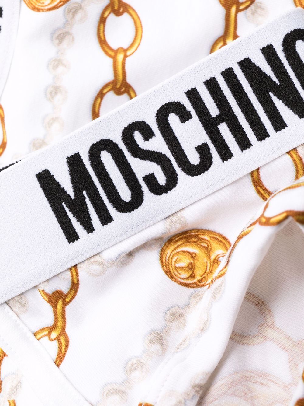 фото Moschino трусы-брифы с логотипом