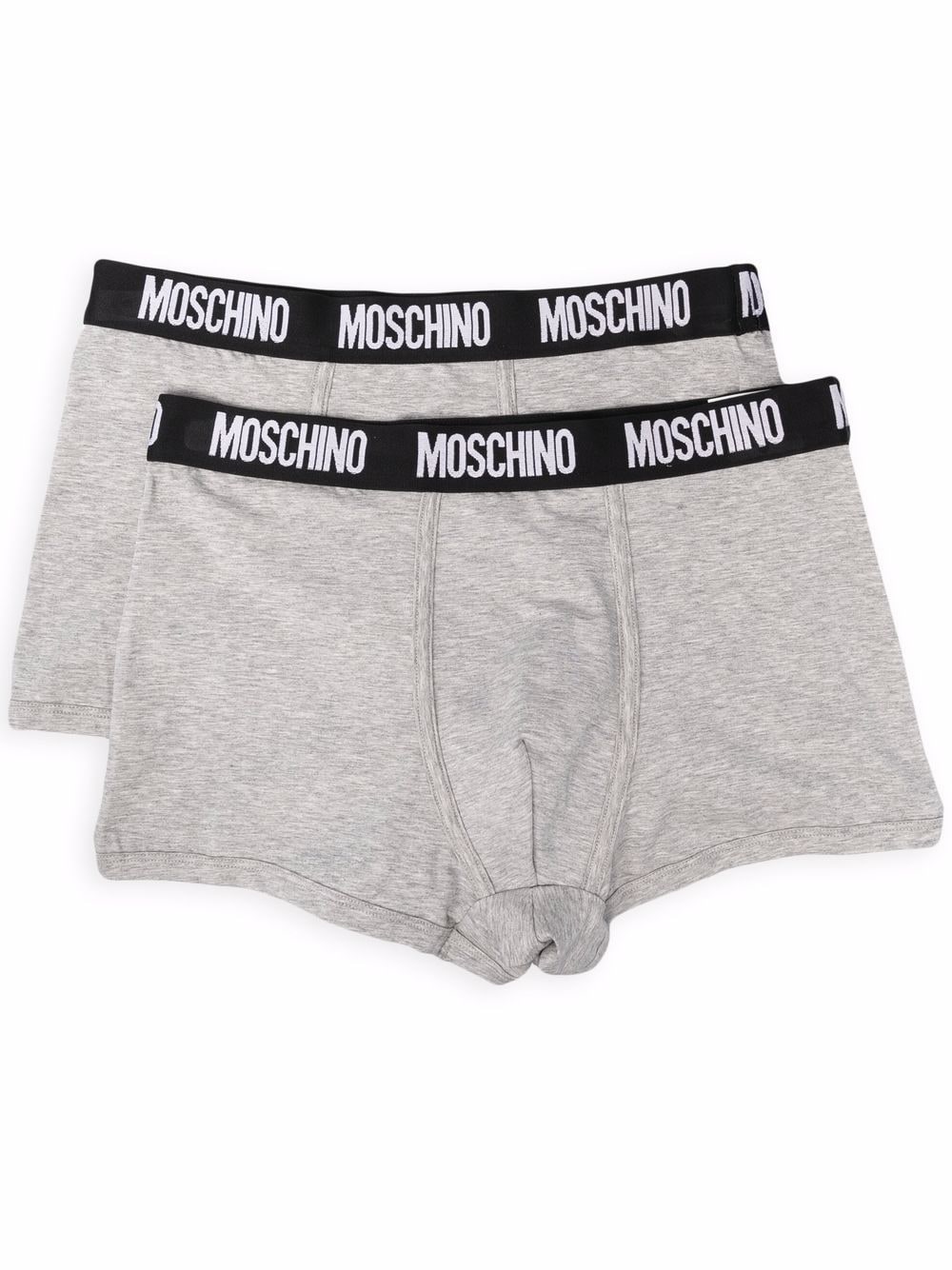 Moschino two-pack logo-waistband boxer briefs