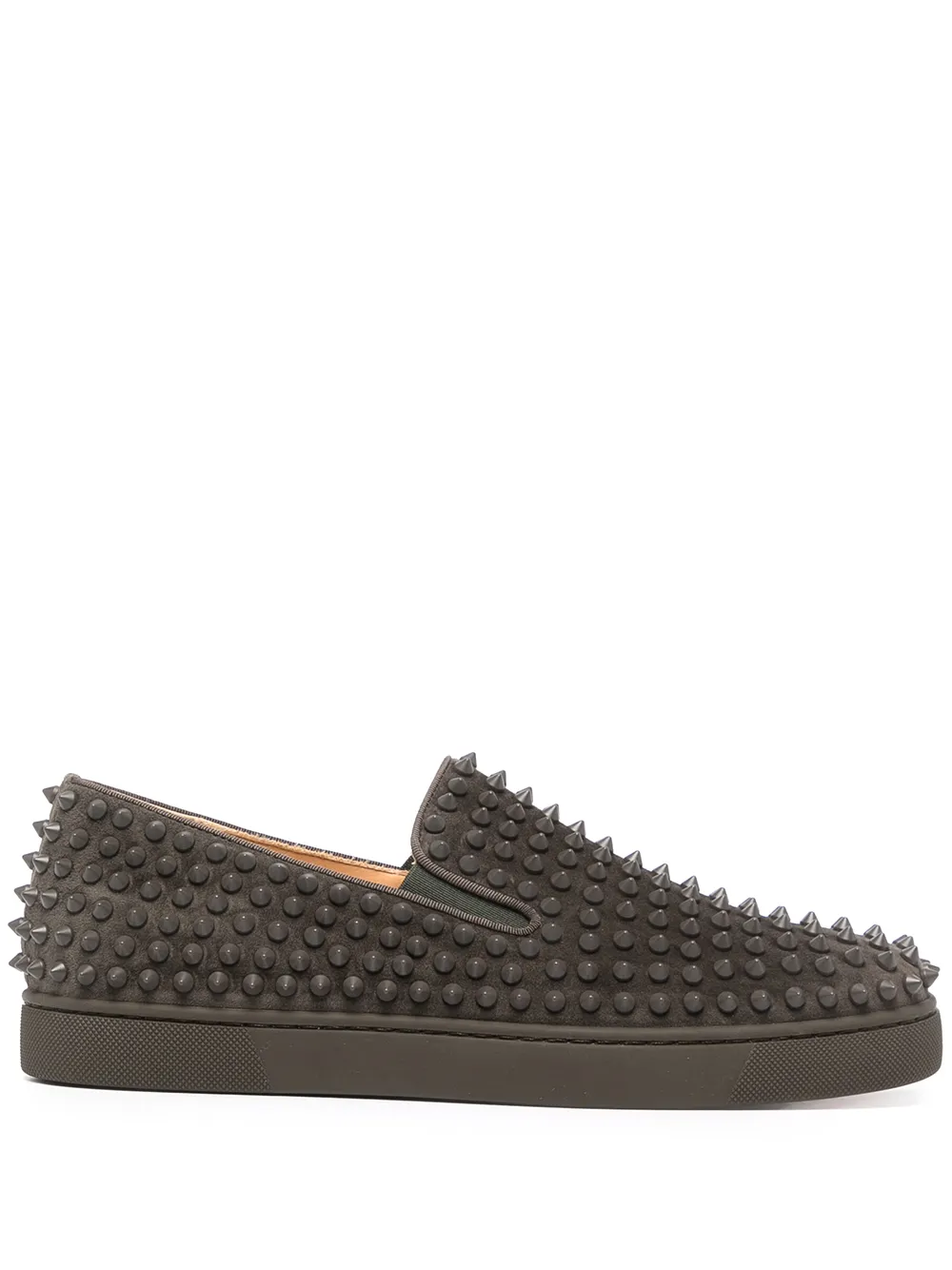 Christian Louboutin tenis slip-on Roller | marrón | Image 1