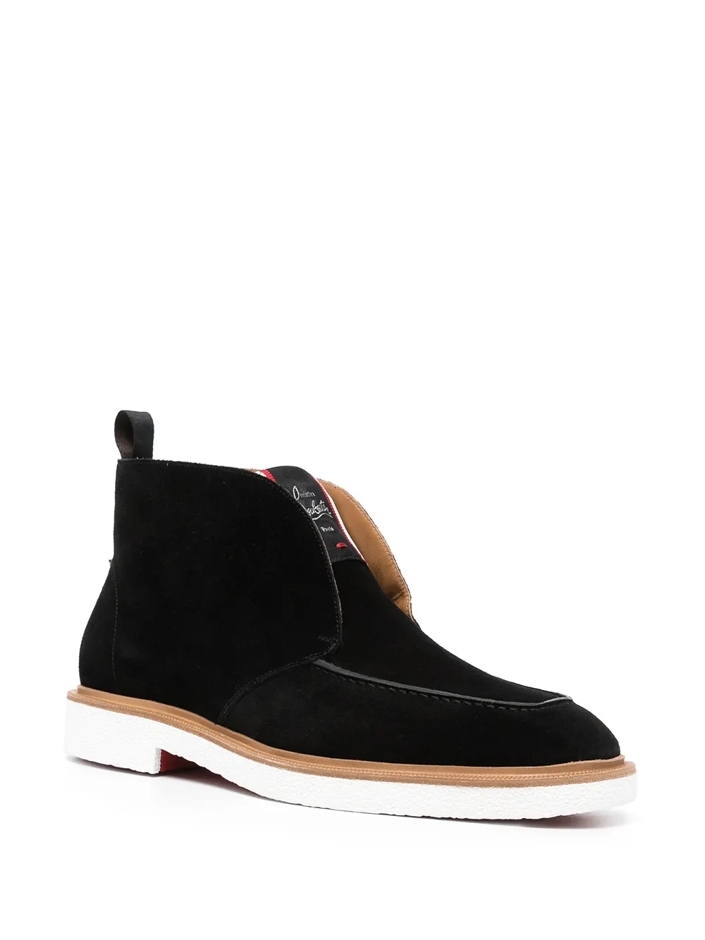 Christian Louboutin Citycrepe spike-stud leather boots | Biker Boots | Image 2