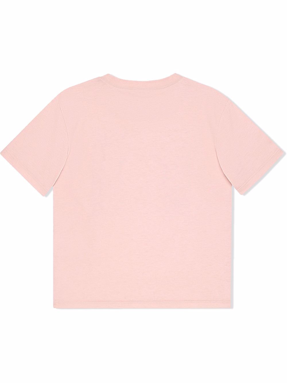 Gucci Kids T-shirt met logo - Roze