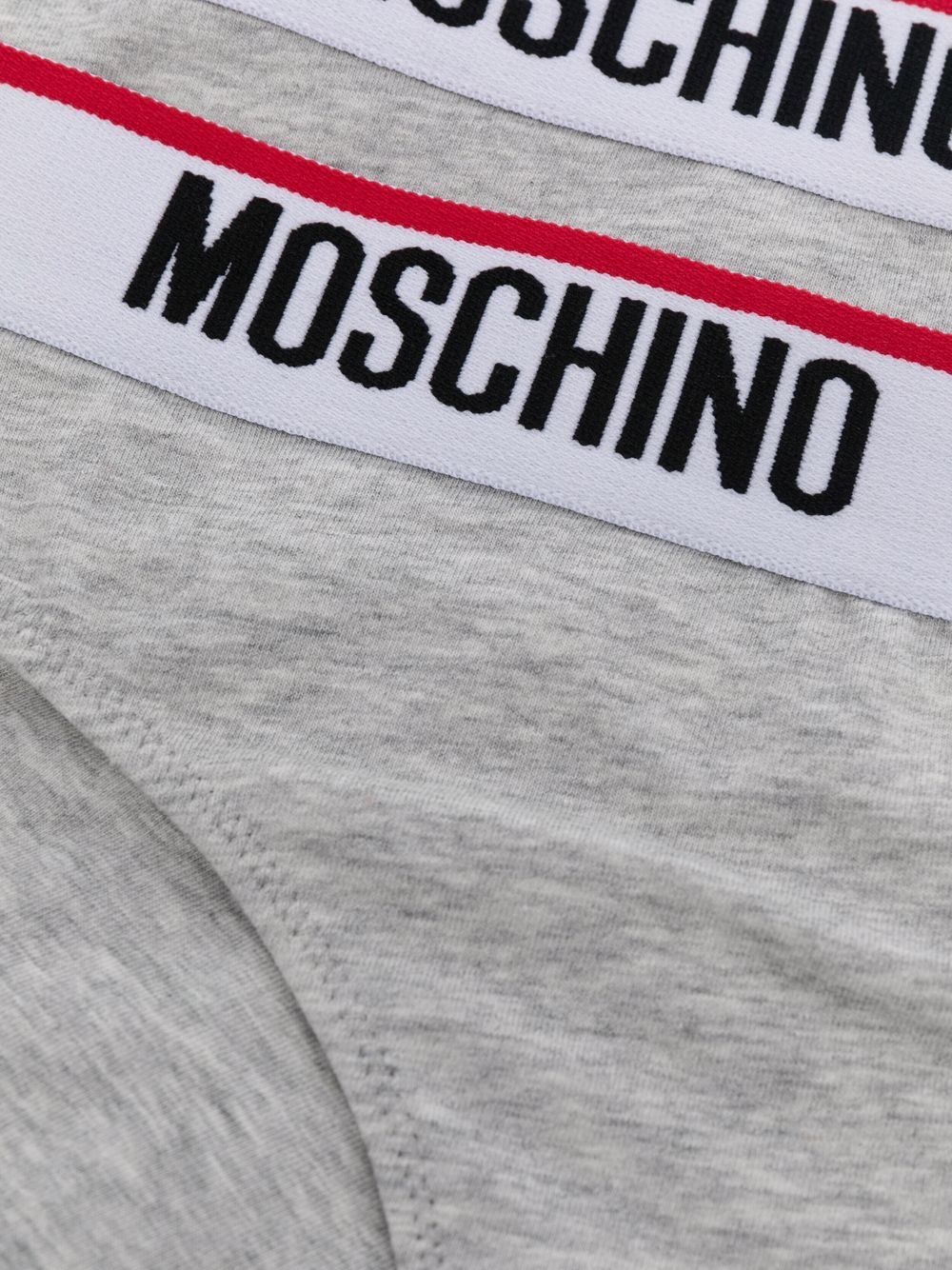 фото Moschino трусы-брифы с логотипом