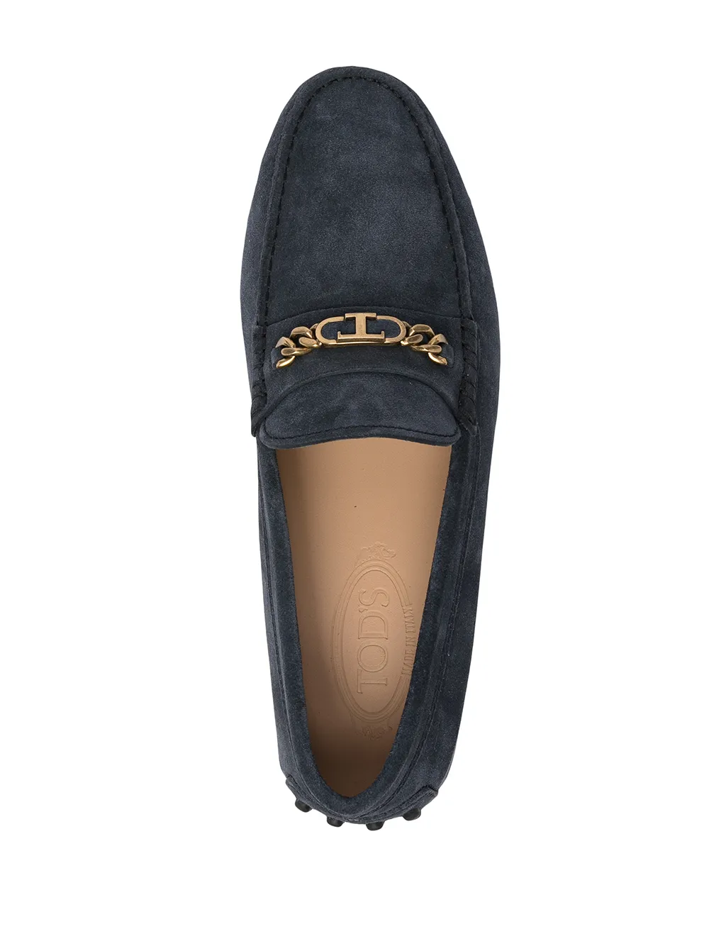 Tod's Suède loafers Blauw