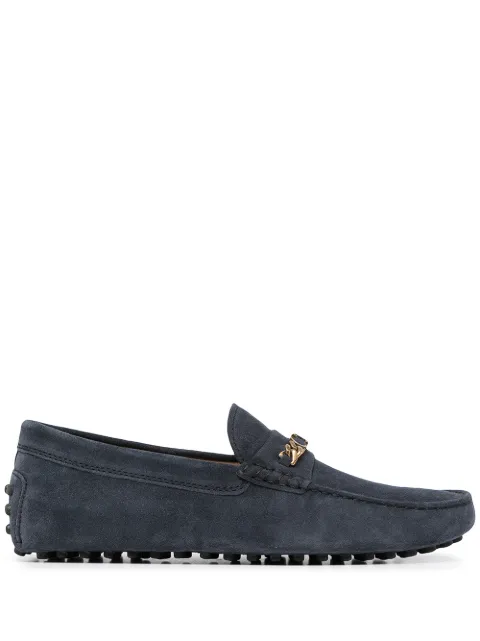 Tod's slip-on suede loafers