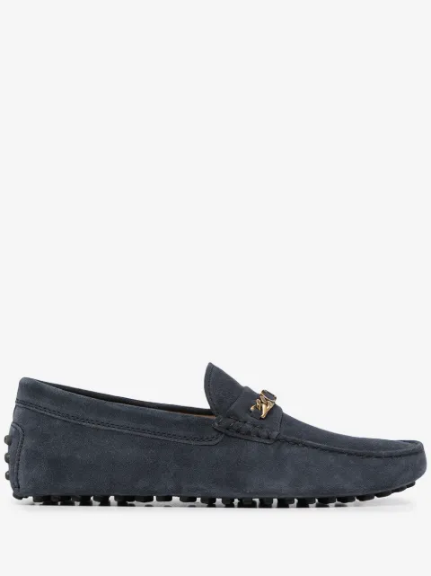 Tod's slip-on suede loafers