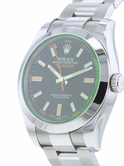Rolex 2010 pre-owned Milgauss 40mm 