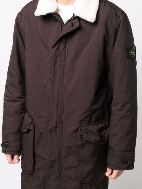 stone island prima overcoat